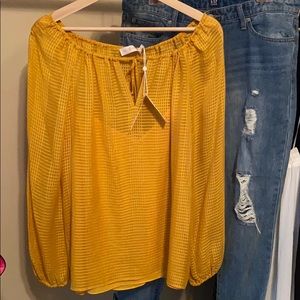 NWT Tory Burch Natalie Silk Blouse